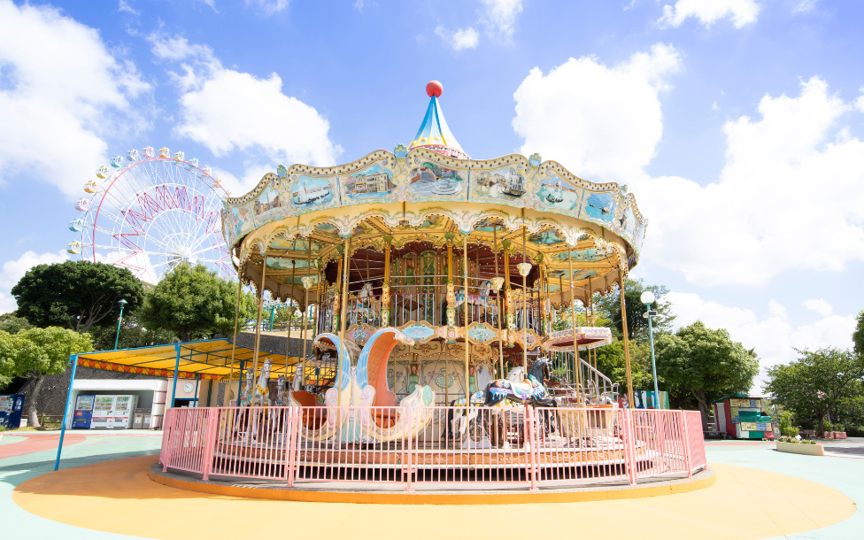 メリーゴーランド｜アトラクション丨浜名湖パルパル ファミリーに