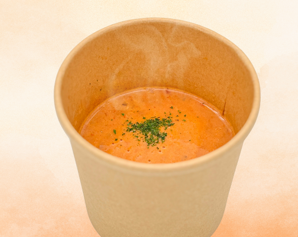 野菜とカニのビスク